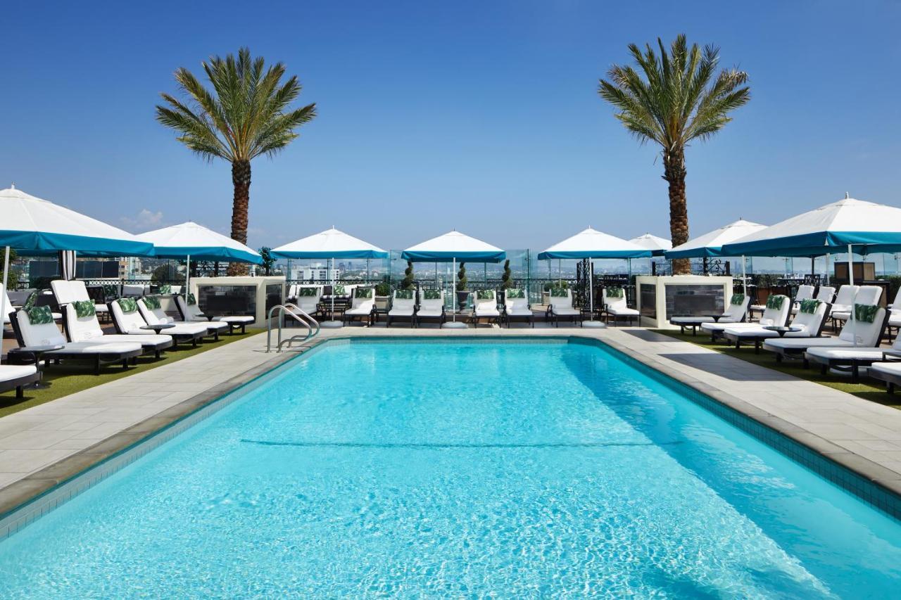 The London West Hollywood At Beverly Hills Екстериор снимка Rooftop pool at the InterContinental