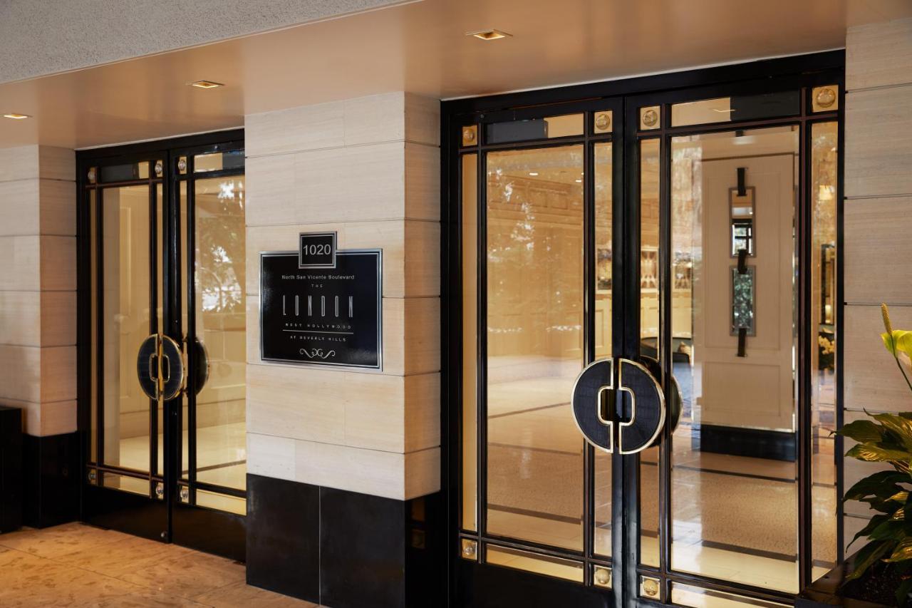The London West Hollywood At Beverly Hills Екстериор снимка The entrance to the hotel